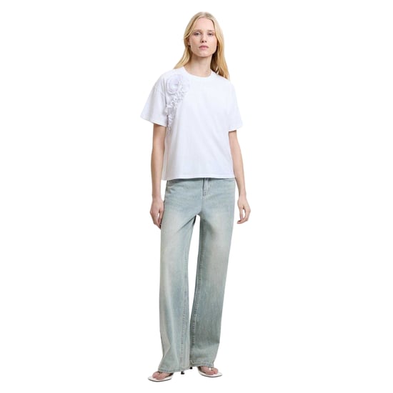 French Connection - T-Shirt für Damen, Krepp (Weiß) - Image 1