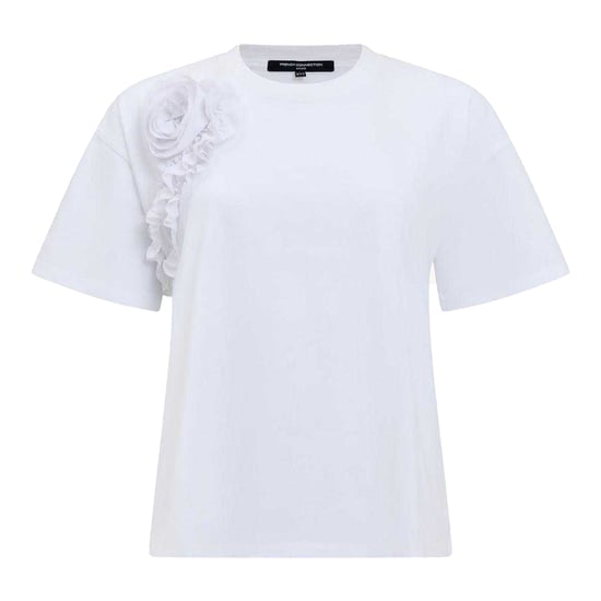 French Connection - T-Shirt für Damen, Krepp (Weiß) - Image 2