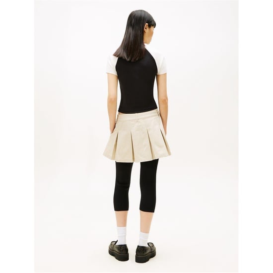 Tommy Jeans - T-Shirt für Damen, Rundhalsausschnitt, Raglanärmel (Schwarz) - Image 1