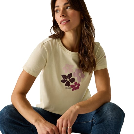Regatta - "Filandra VX" T-Shirt für Damen (Helles Vanillegelb) - Image 6