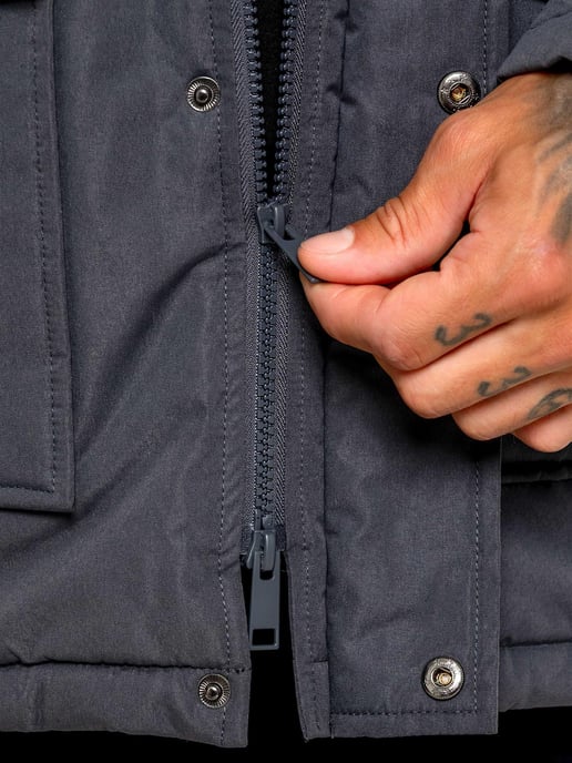 Kruze | Herren Wattierte Parkajacke - Image 3