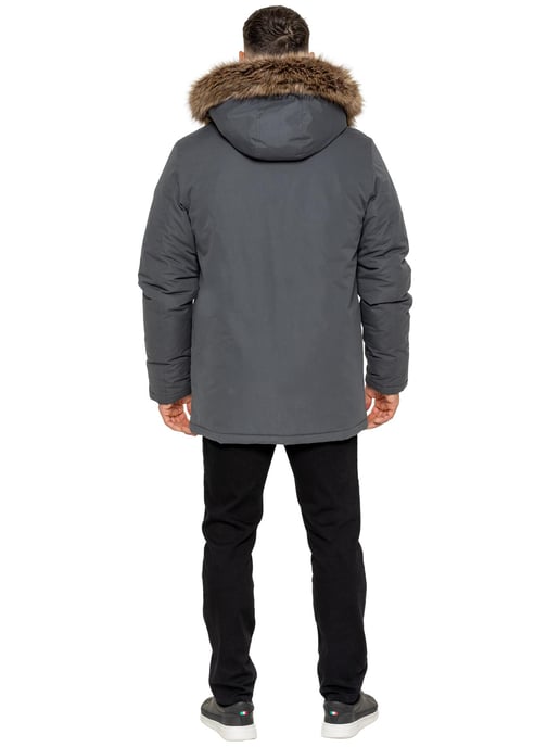 Kruze | Herren Wattierte Parkajacke - Image 6