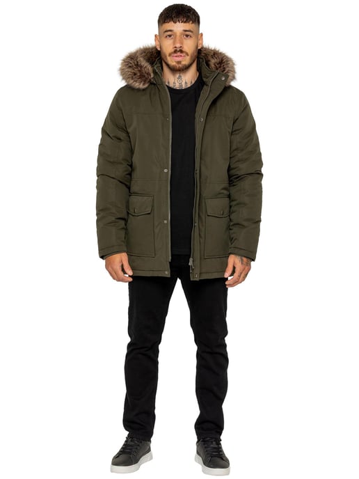 Kruze | Herren gesteppte Parkajacke - Image 2
