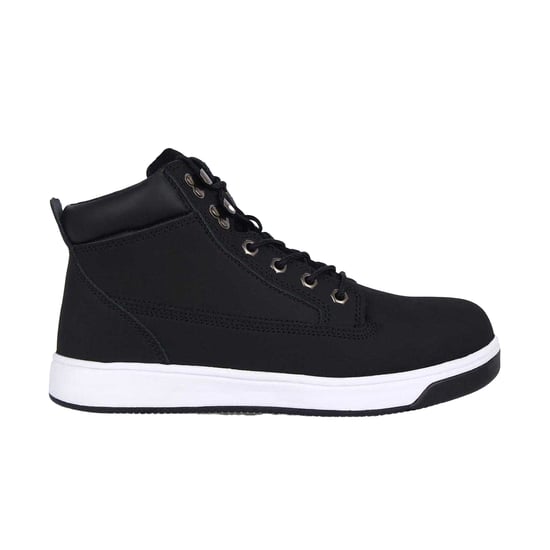 Dunlop - "Nebraska" Sicherheitsschuhe für Herren, Beschichtetes Leder, Schuhspitze aus Stahl, Flach (Schwarz/Weiß) - Image 1