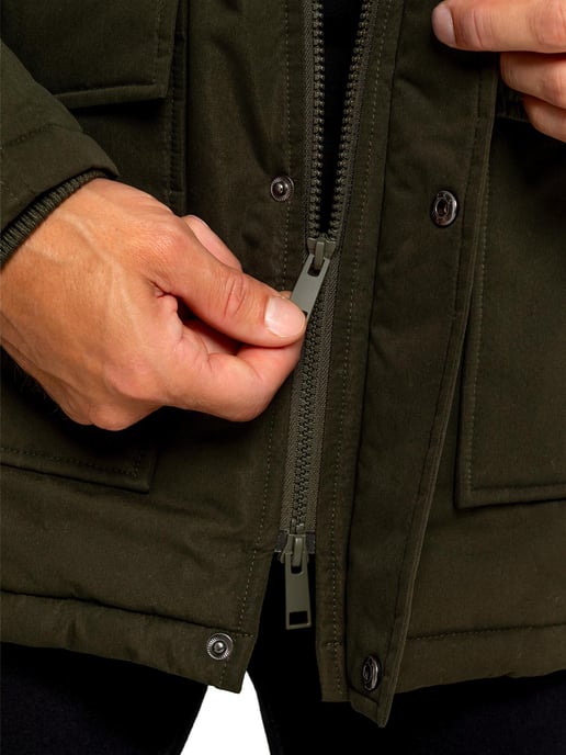 Kruze | Herren gesteppte Parkajacke - Image 3
