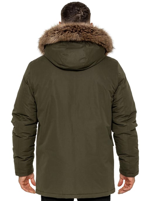 Kruze | Herren gesteppte Parkajacke - Image 4