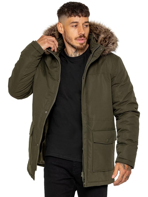Kruze | Herren gesteppte Parkajacke - Image 5