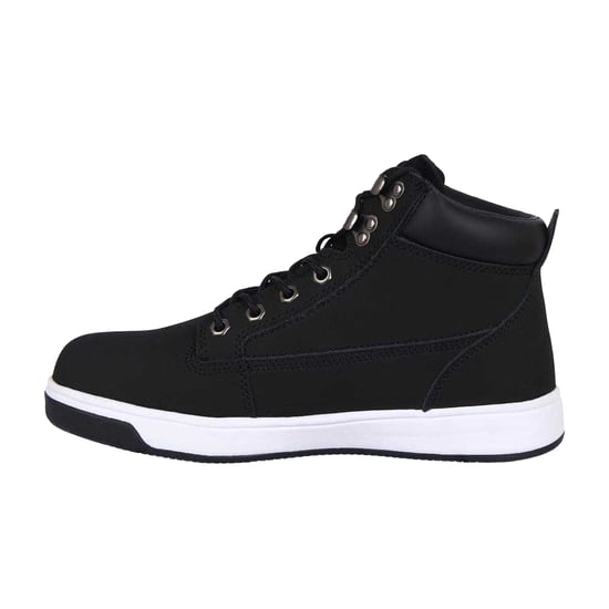 Dunlop - "Nebraska" Sicherheitsschuhe für Herren, Beschichtetes Leder, Schuhspitze aus Stahl, Flach (Schwarz/Weiß) - Image 3