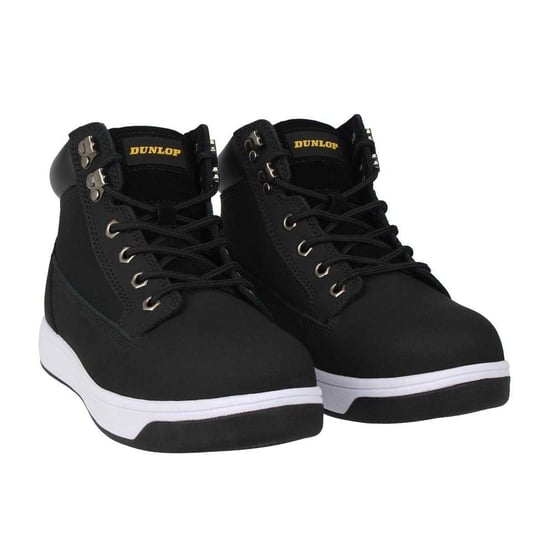 Dunlop - "Nebraska" Sicherheitsschuhe für Herren, Beschichtetes Leder, Schuhspitze aus Stahl, Flach (Schwarz/Weiß) - Image 5