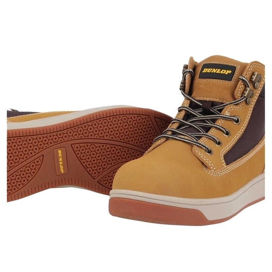 Dunlop - "Nebraska" Sicherheitsschuhe für Herren, Beschichtetes Leder, Schuhspitze aus Stahl, Flach (Honig) - Image 4
