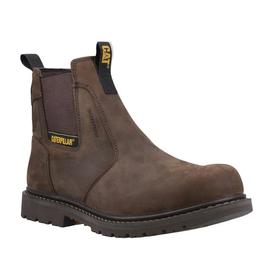 Caterpillar - "Ager Dealer" Arbeitsschuhe für Herren, Leder (Braun) - Image 5