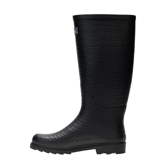 Regatta - "Fairweather III" Reptilien-Druck Gummistiefel für Damen (Schwarz) - Image 3