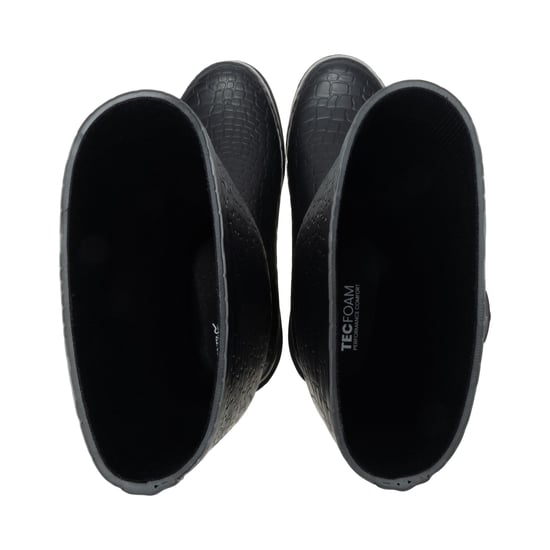 Regatta - "Fairweather III" Reptilien-Druck Gummistiefel für Damen (Schwarz) - Image 4