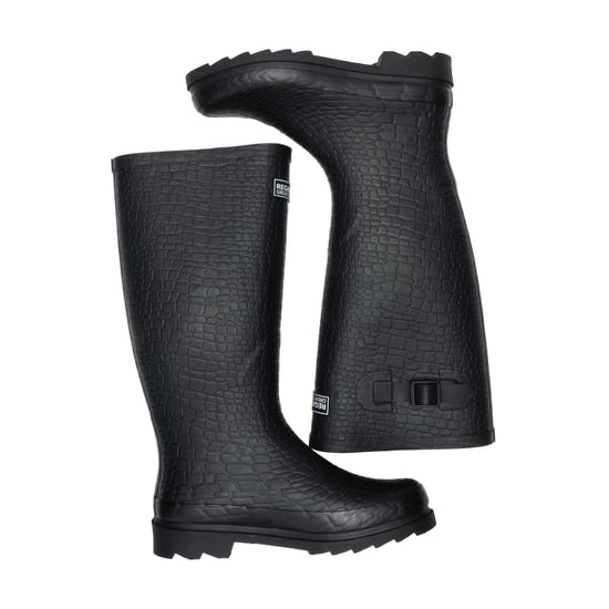 Regatta - "Fairweather III" Reptilien-Druck Gummistiefel für Damen (Schwarz) - Image 6