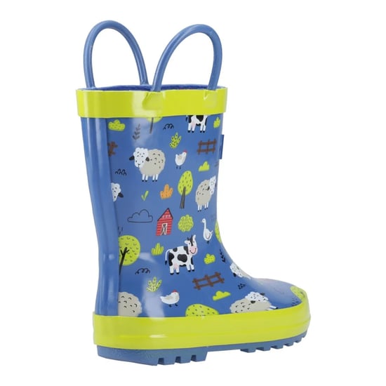 Cotswold - "Puddle" Nutztiere Gummistiefel für Kinder (Bunt) - Image 2