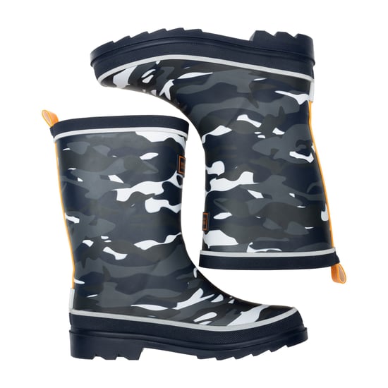 Regatta - "Foxfire" Tarnmuster Gummistiefel für Kinder (Schwarz) - Image 6