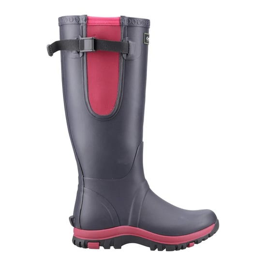 Cotswold - "Milton" Gummistiefel für Damen (Marine/Pink) - Image 1
