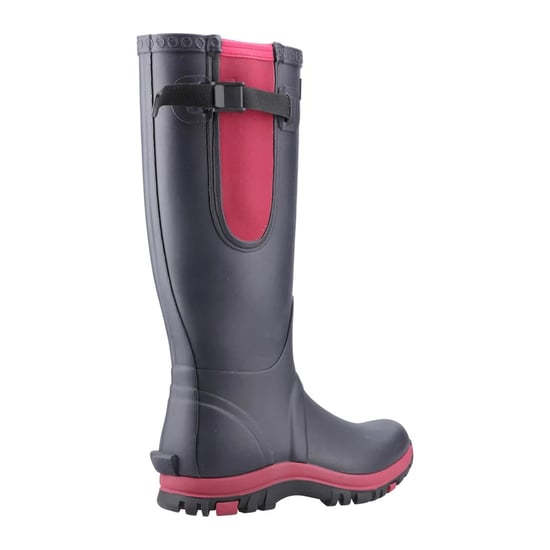 Cotswold - "Milton" Gummistiefel für Damen (Marine/Pink) - Image 2