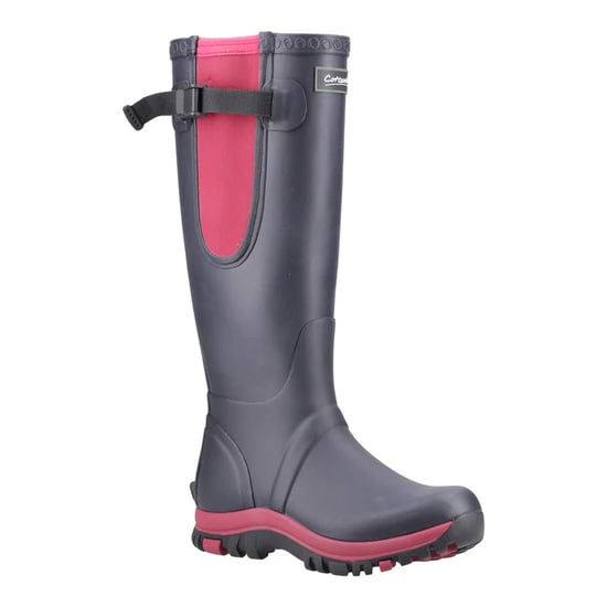 Cotswold - "Milton" Gummistiefel für Damen (Marine/Pink) - Image 5