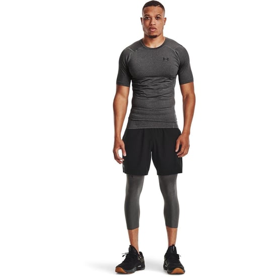 Under Armour - T-Shirt für Herren, HeatGear, Training (Dunkelgrau) - Image 4
