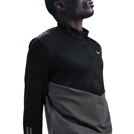 Nike - "Pacer" Oberteil für Herren, mit kurzem Reißverschluss, Dri-FIT (Anthrazit) - Image 3