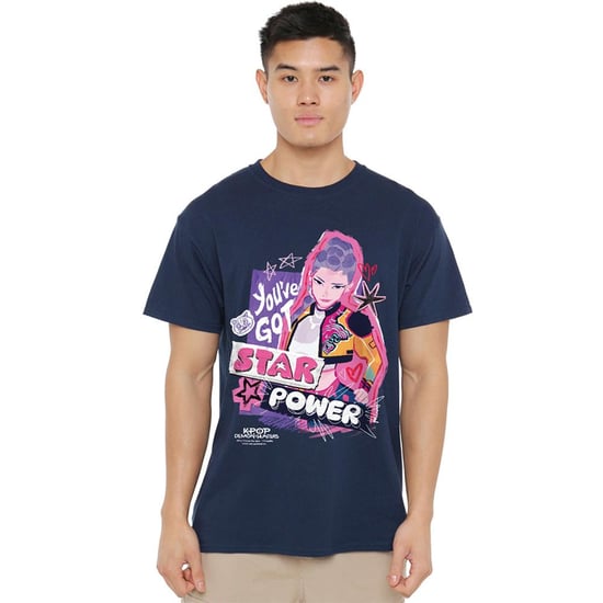 K-Pop Demon Hunters - T-Shirt für Herren/Damen Unisex (Marine) - Image 3