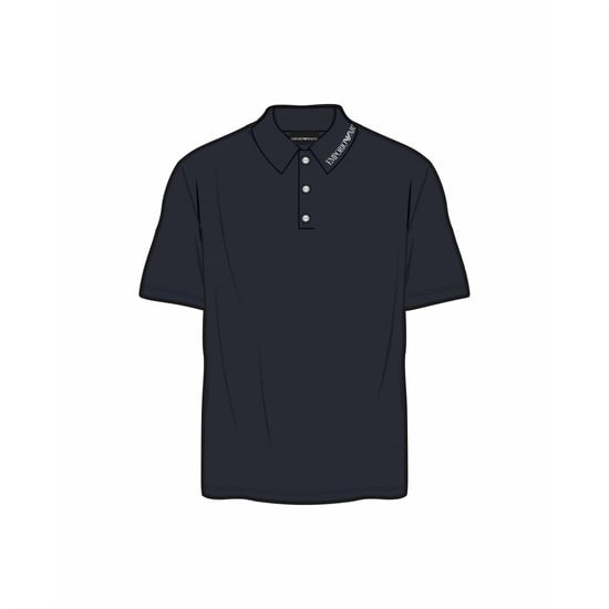Emporio Armani EA7 - Poloshirt für Herren, kurzärmlig (Marine) - Image 1