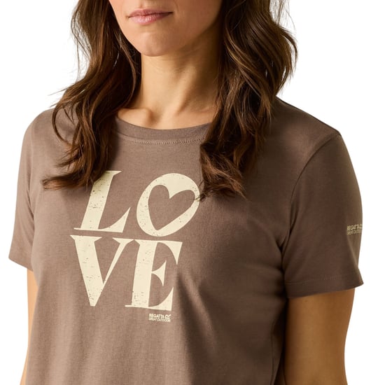 Regatta - "Filandra VX" T-Shirt für Damen (Mokka) - Image 5