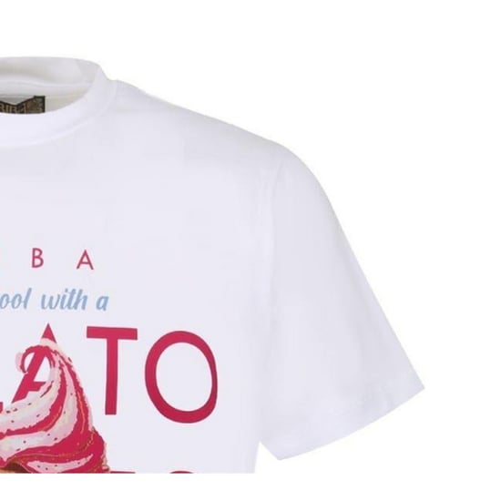 Biba - T-Shirt für Damen, Übergroß (Cremefarbe) - Image 3