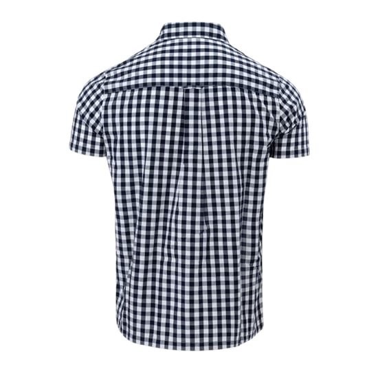 Lee Cooper - Hemd für Herren, kurzärmlig (Marine/Weiß) - Image 2