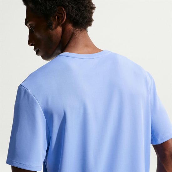 Nike - "Miler" T-Shirt für Herren, Reflektierende Details (Hellblau) - Image 2