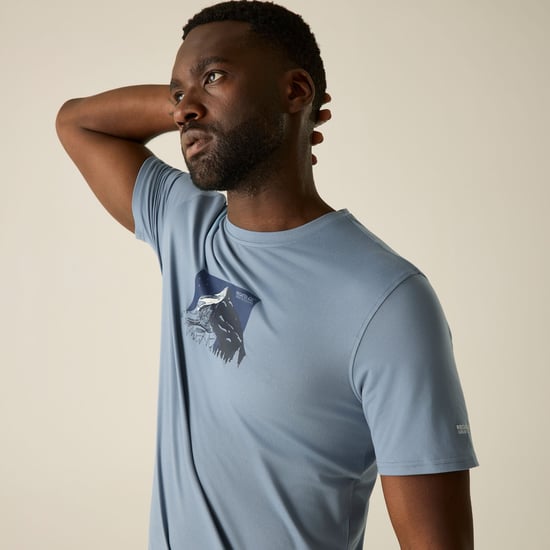 Regatta - "Fingal" T-Shirt für Herren (Blau) - Image 4