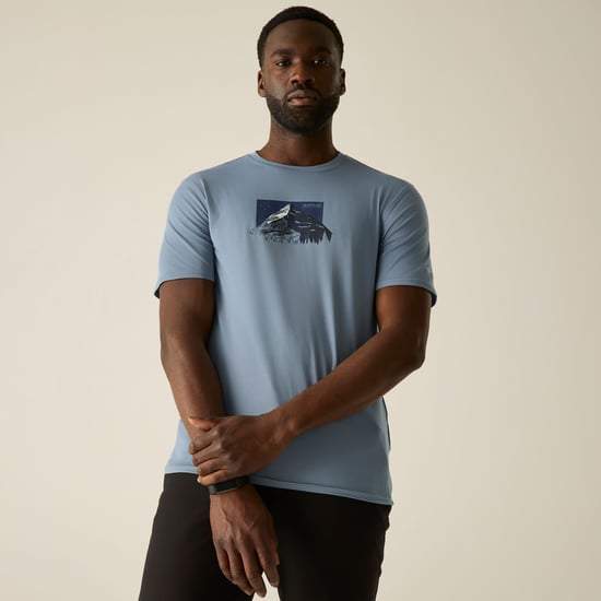 Regatta - "Fingal" T-Shirt für Herren (Blau) - Image 6