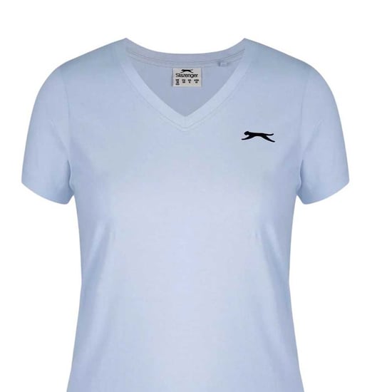 Slazenger - T-Shirt für Damen (Hellblau/Schwarz) - Image 3