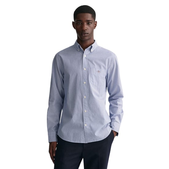 Gant - "Banker" Hemd für Herren, Popelin (Blau) - Image 2