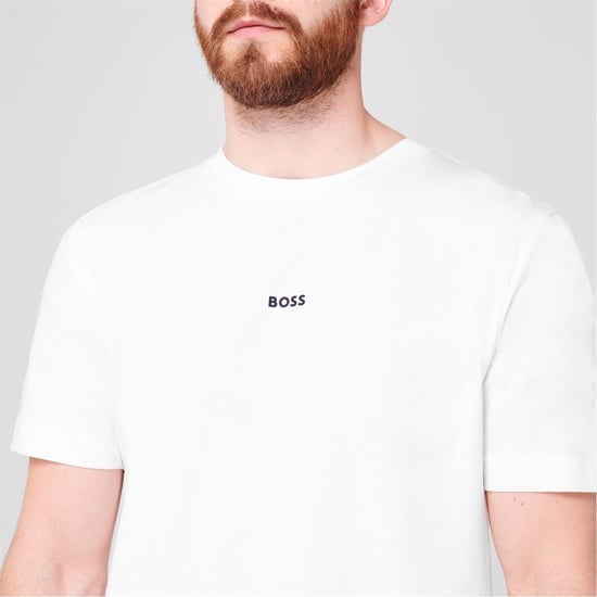 Boss - "Tchup" T-Shirt für Herren (Weiß) - Image 4