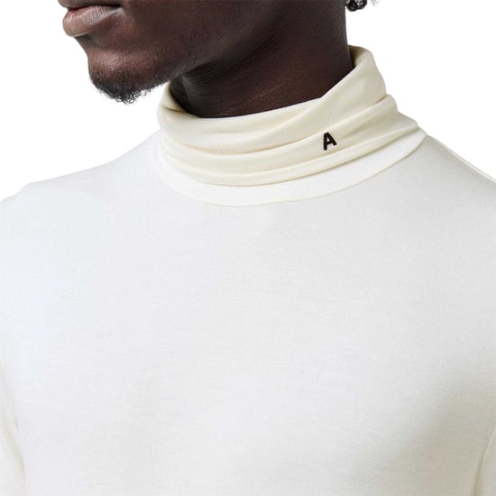 Ambush - T-Shirt für Herren, Rollkragen, Langärmlig (Weiß) - Image 4
