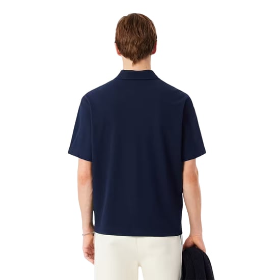 Lacoste - Hemd für Herren, Revere Kragen (Marine) - Image 3