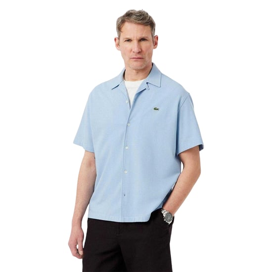 Lacoste - Hemd für Herren, Revere Kragen (Blau) - Image 1
