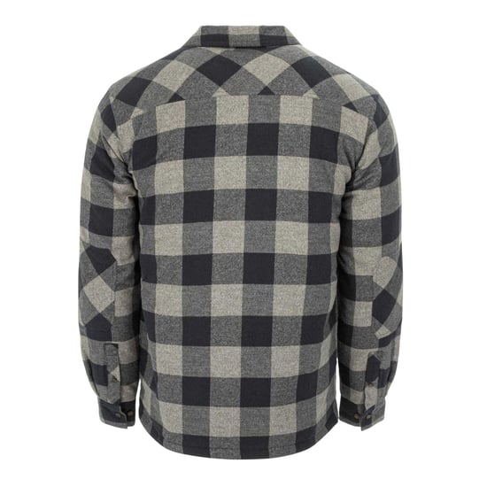 Dunlop - "Lumber" Hemd für Herren, Flanell (Grau/Schwarz) - Image 2