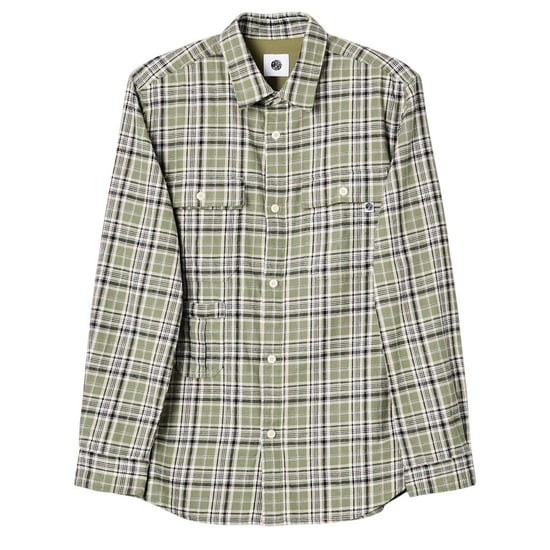 Pretty Green - "Thornley" Hemd für Herren, Langärmlig (Grün) - Image 2