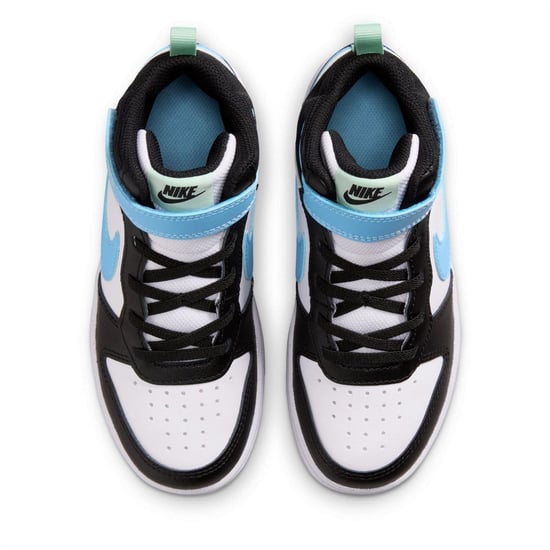 Nike - "Court Borough" High Top Turnschuhe für Jungen (Weiß/Blau/Schwarz) - Image 5
