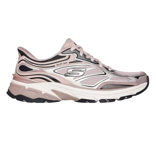 Skechers - Metallic Sneaker für Damen, Zum Reinschlüpfen, Flach (Rosa) - Image 1