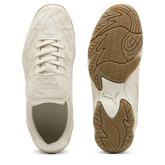 Puma - "King" Schuhe für Herren, Wildleder, Runder Zeh (Alpen Weiß) - Image 4