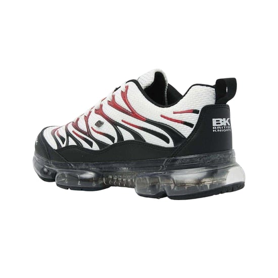 British Knights - "Urbex" Sneaker für Herren, Netzmaterial, Luftgepolstert (Weiß/Schwarz/Rot) - Image 2