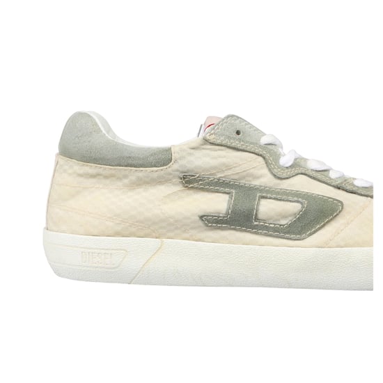 Diesel - "S-Leroji" Sneaker für Herren, Leder (Antikweiß) - Image 4