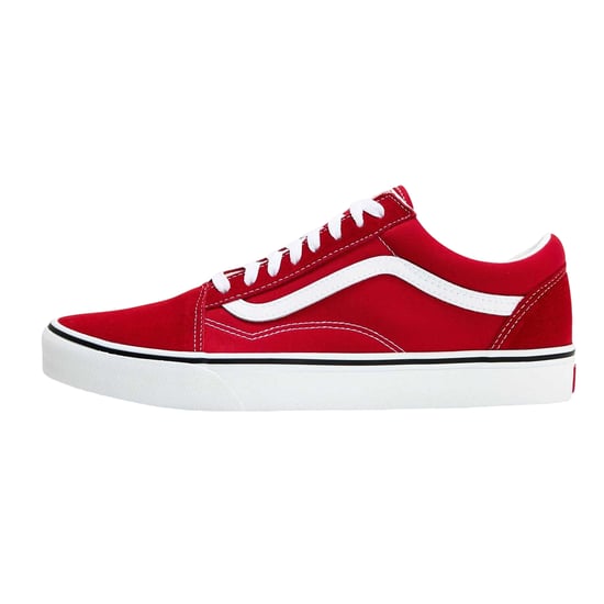 Vans - "Old Skool" Sneaker für Herren, Canvas (Rot) - Image 2