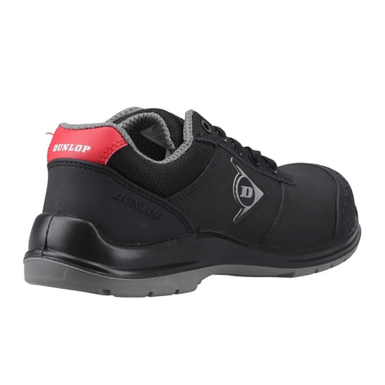 Dunlop - "First One Adv-Evo" Sicherheitsschuhe für Herren, Aktion Leder, niedrig geschnitten (Schwarz/Rot) - Image 2