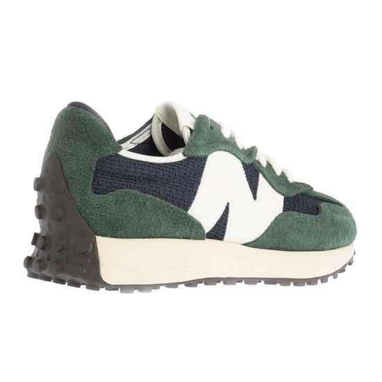 New Balance - "327" Sneaker für Herren, Wildleder, Keilabsatz (Grün) - Image 2