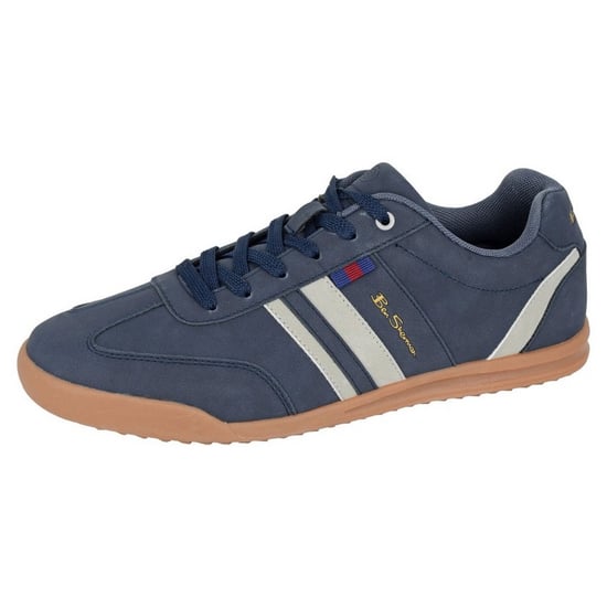 Ben Sherman - "Feedback" Sneaker für Herren, Nubukimitat (Marine/Grau) - Image 2